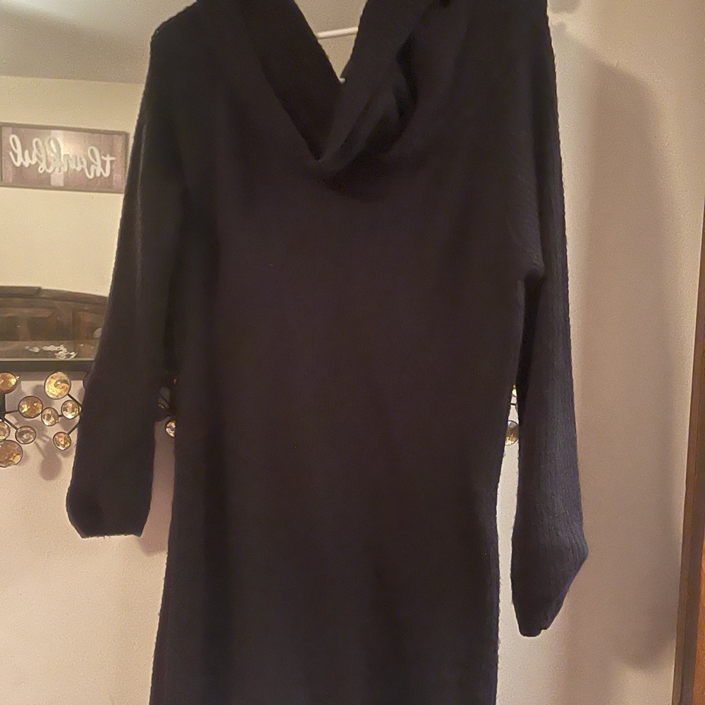 Cold Shoulder/Turtle neck sweater